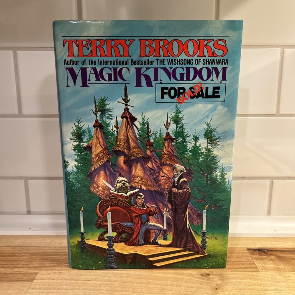 Magic Kingdom for Sale - Sold! by Terry Brooks 1986 Hardcover 1st Edition Print